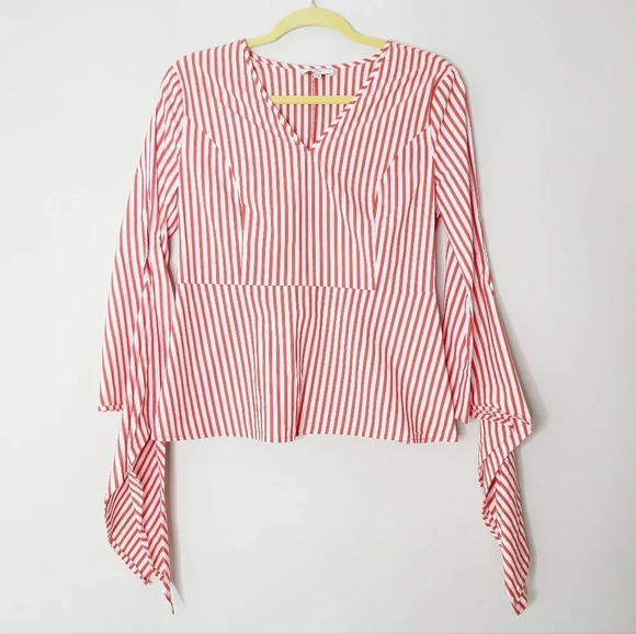 Universal Standard For J. Crew Striped Poplin Top XXS - Picture 2 of 9